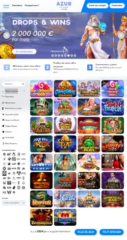 l'application et interface 77Jackpot Casino